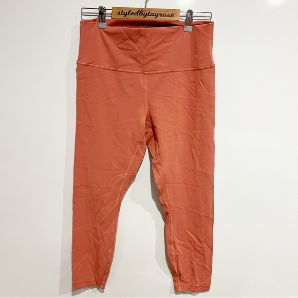 Lululemon Wunder Under High-Rise Tight 25" *Full-On Luxtreme Rustic Coral - Picture 4 of 9